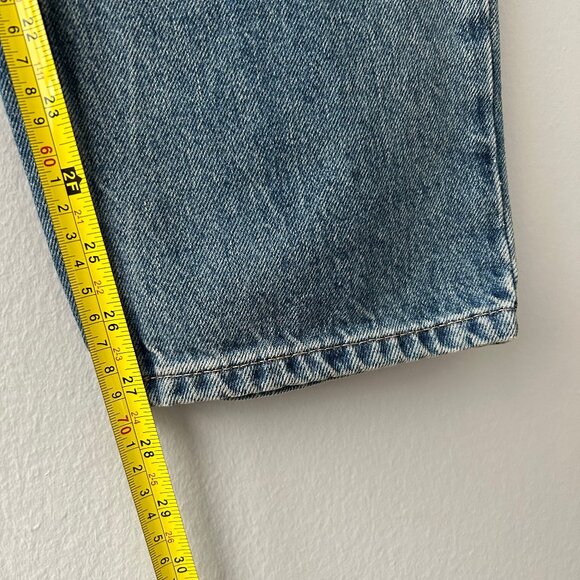 NWT Madewell The Curvy 90's Cheeky Straight Jean Light Wash Denim Size 30 Womens - Picture 12 of 12